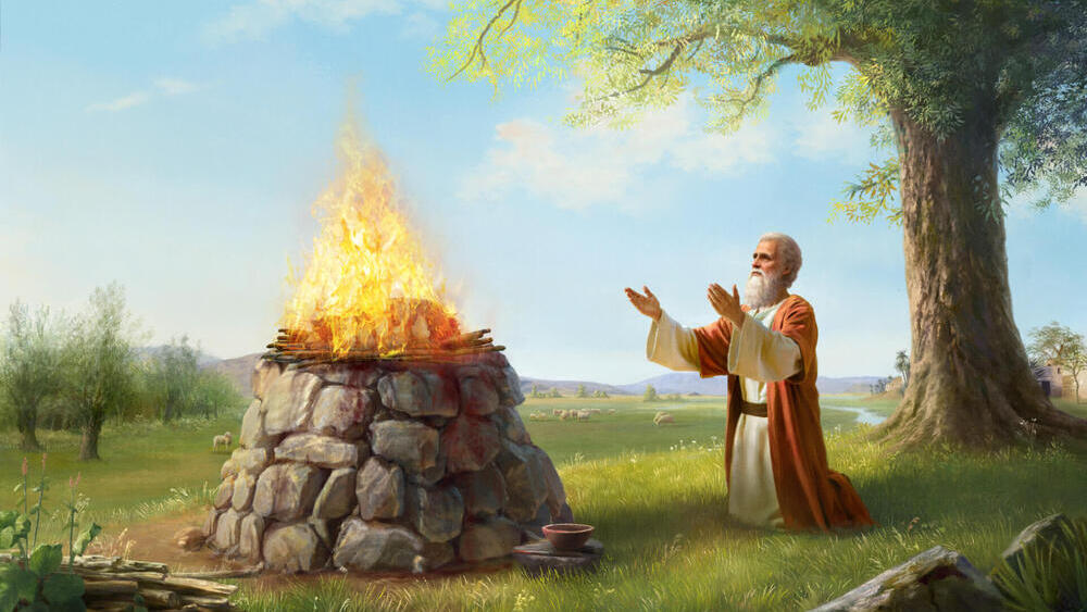 La vida diaria del Job en la Biblia y el primer ataque de Satanás