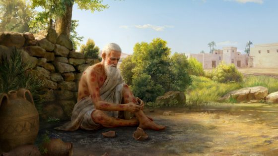 Job pierde su salud y sus tres amigos