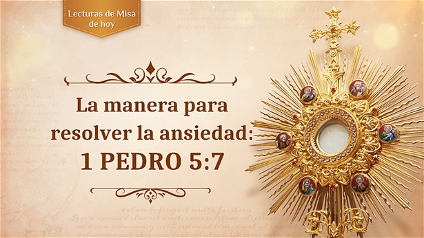 La manera para resolver la ansiedad: 1 Pedro 5:7